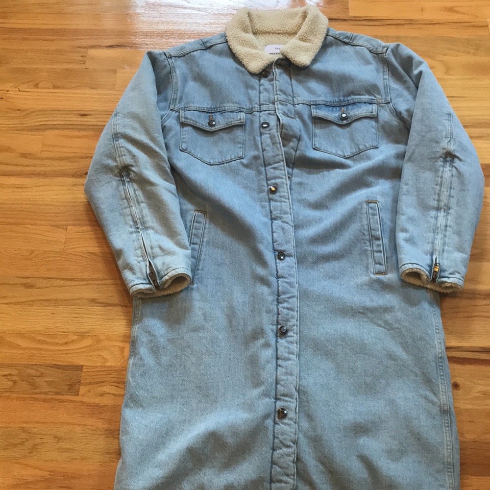 Aritzia tna denim coat